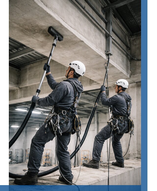 Обеспыливание потолочных конструкций в Гусе-Хрустальном от 267 р. |ВЫСОТНИК-Гсь