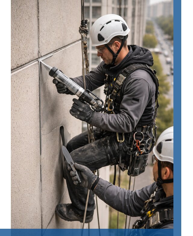 Первичная герметизация швов в Гусе-Хрустальном от 642 р. | ВЫСОТНИК-Гсь