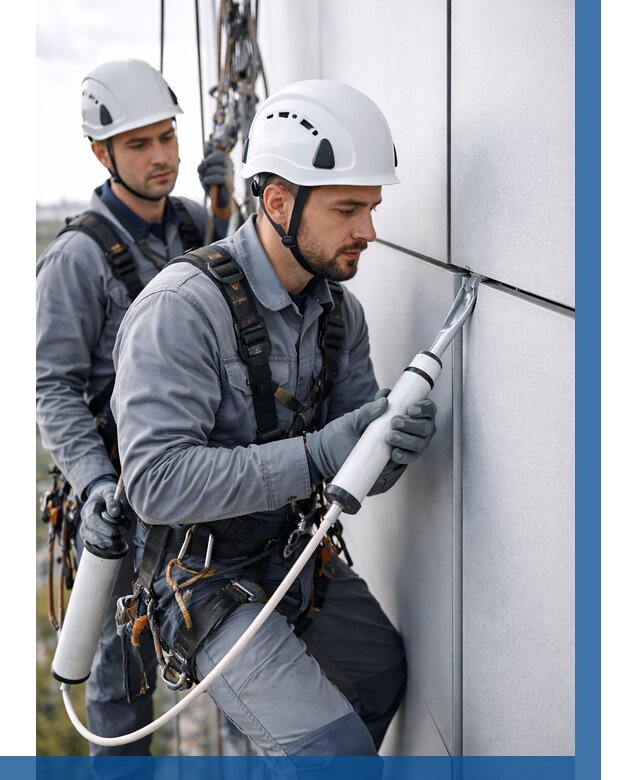 Герметизация швов вилатермом в Гусе-Хрустальном от 642 р. | ВЫСОТНИК-Гсь