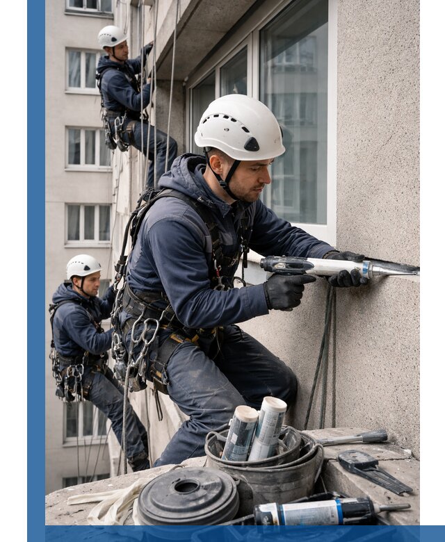 Герметизация швов лоджии в Гусе-Хрустальном профессионально и надежно