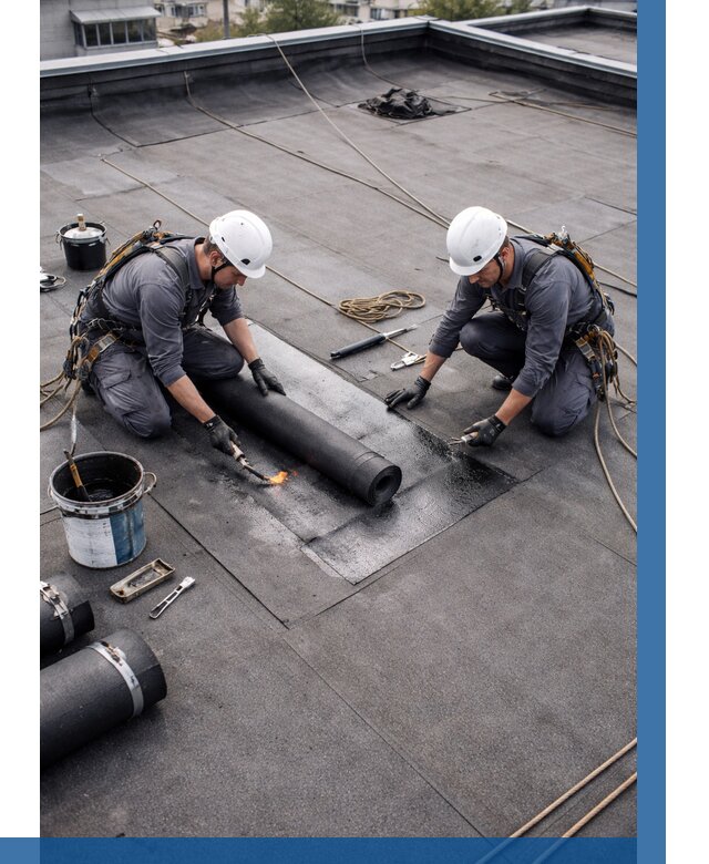 Ремонт мягкой кровли под ключ в Гусе-Хрустальном от 749 р. | ВЫСОТНИК-Гсь