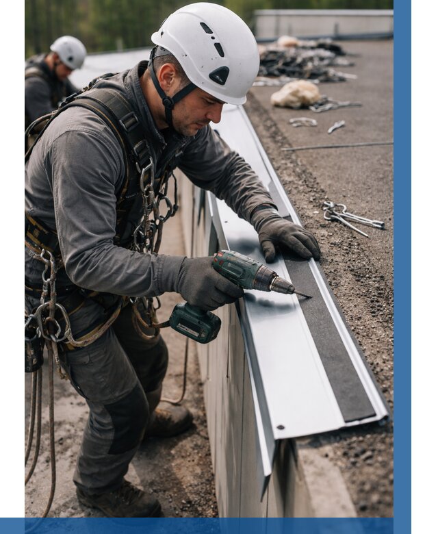 Монтаж капельника на кровле в Гусе-Хрустальном от 321 р. | ВЫСОТНИК-Гсь