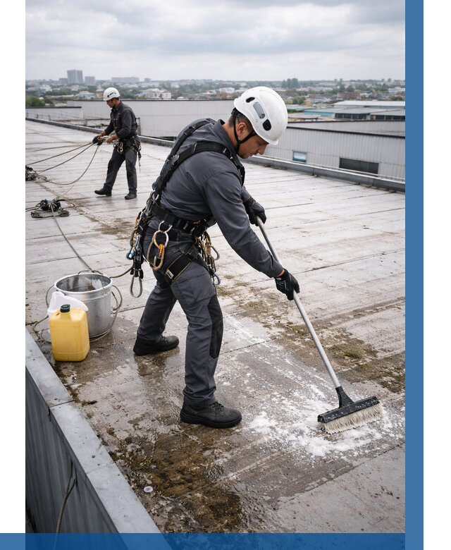 Очистка крыши по графику в Гусе-Хрустальном от 8024 р. | ВЫСОТНИК-Гсь