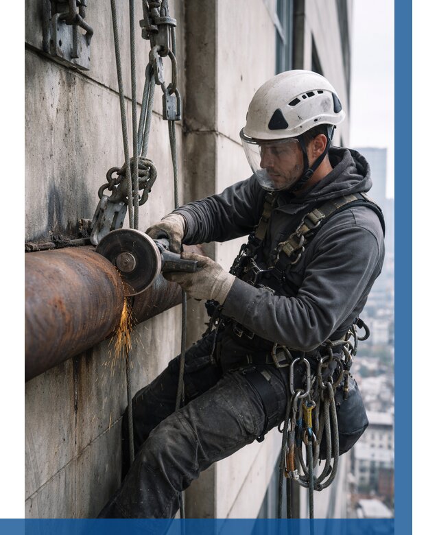 Резка металла на высоте в Гусе-Хрустальном по цене от 4814 р. | ВЫСОТНИК-Гсь