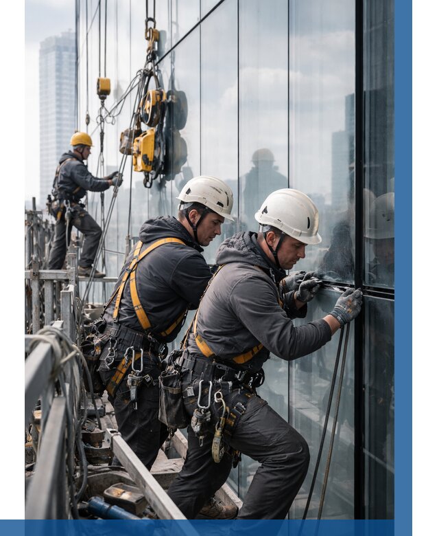 Структурное остекление фасадов в Гусе-Хрустальном от 10163 р. | ВЫСОТНИК-Гсь