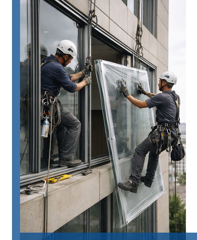 Профессиональная замена стекла в витраже в Гусе-Хрустальном с гарантией