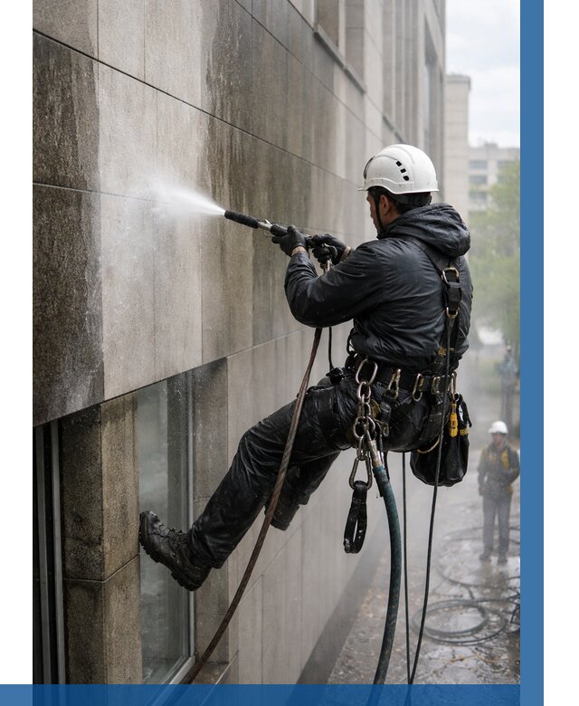 Гидроструйная очистка поверхностей в Гусе-Хрустальном от 909 р. | ВЫСОТНИК-Гсь