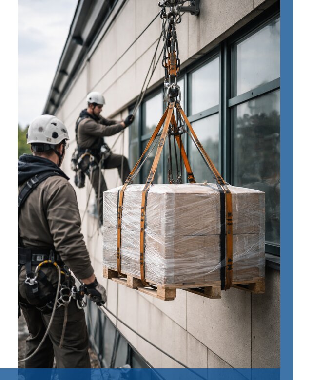 Подъем груза на высоту в Гусе-Хрустальном от 3209 р. | ВЫСОТНИК-Гсь