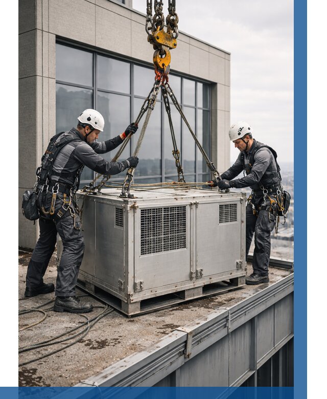 Такелажные работы на высоте в Гусе-Хрустальном от 8558 р. | ВЫСОТНИК-Гсь