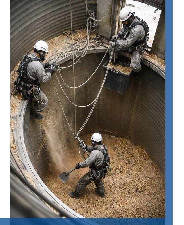 Чистка зерновых бункеров в Гусе-Хрустальном от 12838 р. | ВЫСОТНИК-Гсь