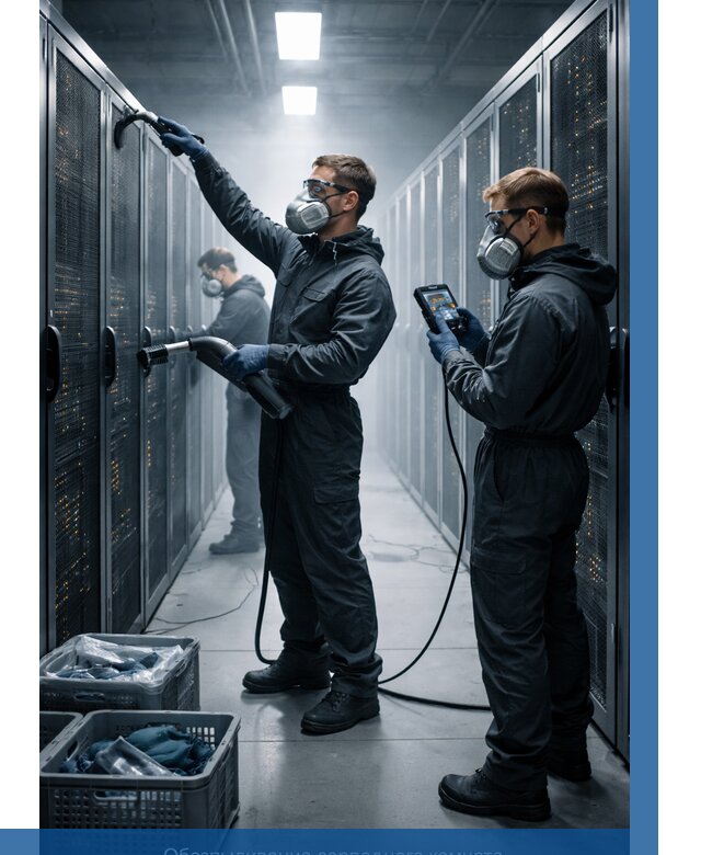 Обеспыливание серверной комнаты в Гусе-Хрустальном от 4814 р. | ВЫСОТНИК-Гсь