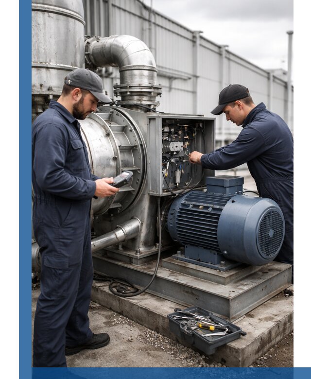 Техническое обслуживание промышленного оборудования в Гусе-Хрустальном