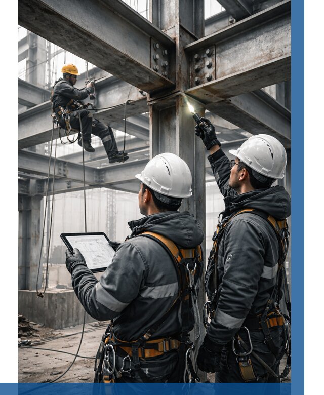 Обследование металлоконструкций в Гусе-Хрустальном от 5884 р. | ВЫСОТНИК-Гсь